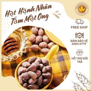 Hạt Hạnh nhân tẩm Bơ Mật Ong